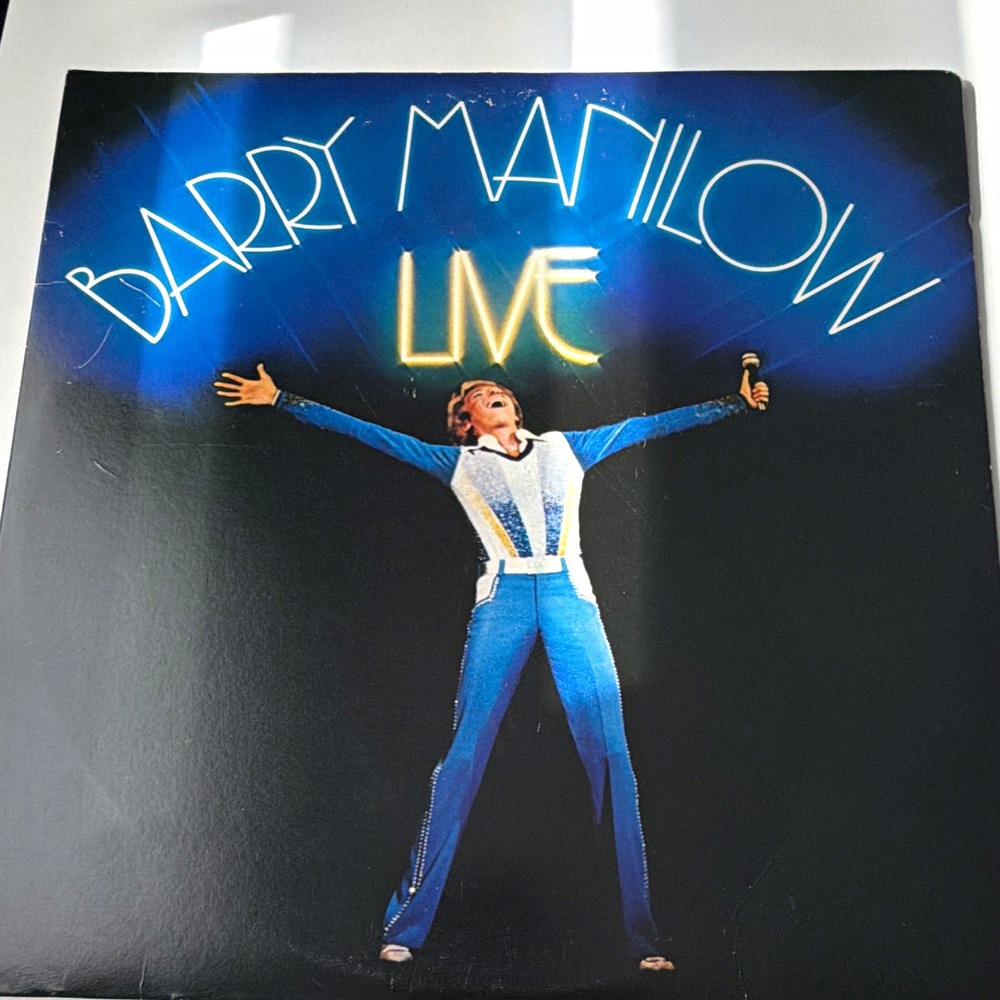 Barry Manilow Live 1977 2LP Arista AL 8500 Gatefold w/Original Inners